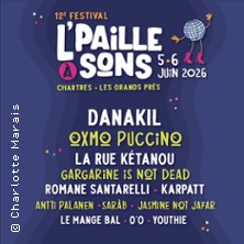 Festival L'Paille &agrave; Sons 2026 Chartres - Pass 2 Jours Vendredi et Samedi