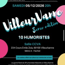 Le Grand Plateau de 10 Humoristes - Festival Humour VilleurVanne